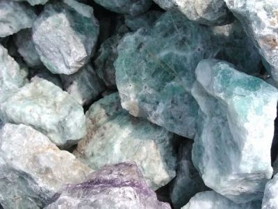 High-grade Fluorite lump ore